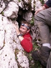 Henning in der Hobbithöhle